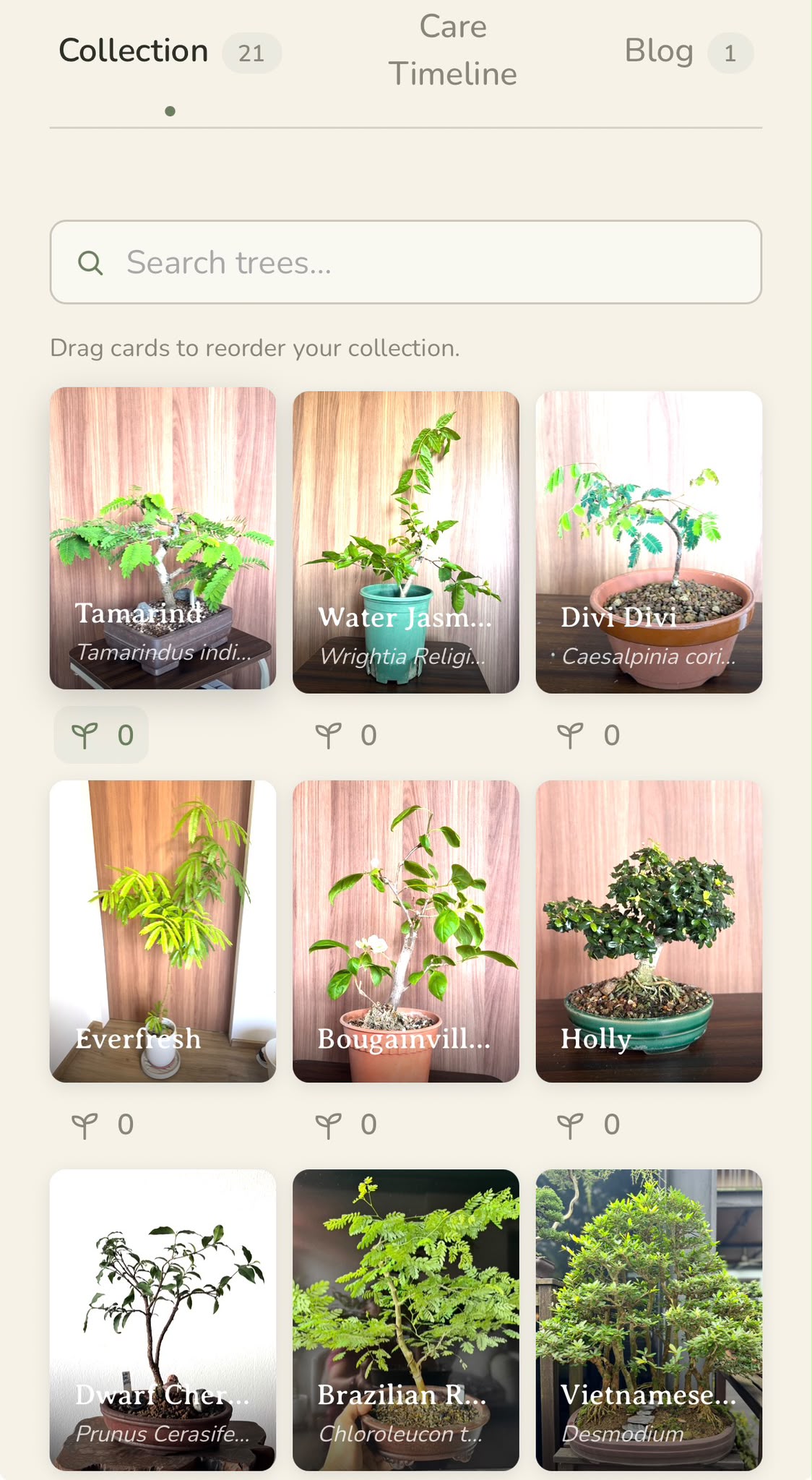 A public ManWood collection page